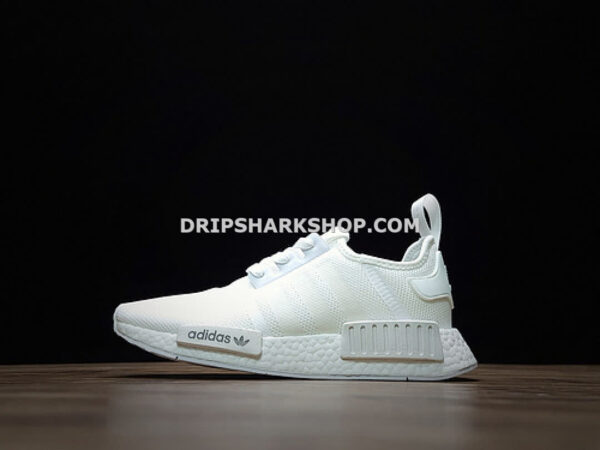 01-50 Adidas NMD R1 Shoes Cloud White Cloud White Cloud White