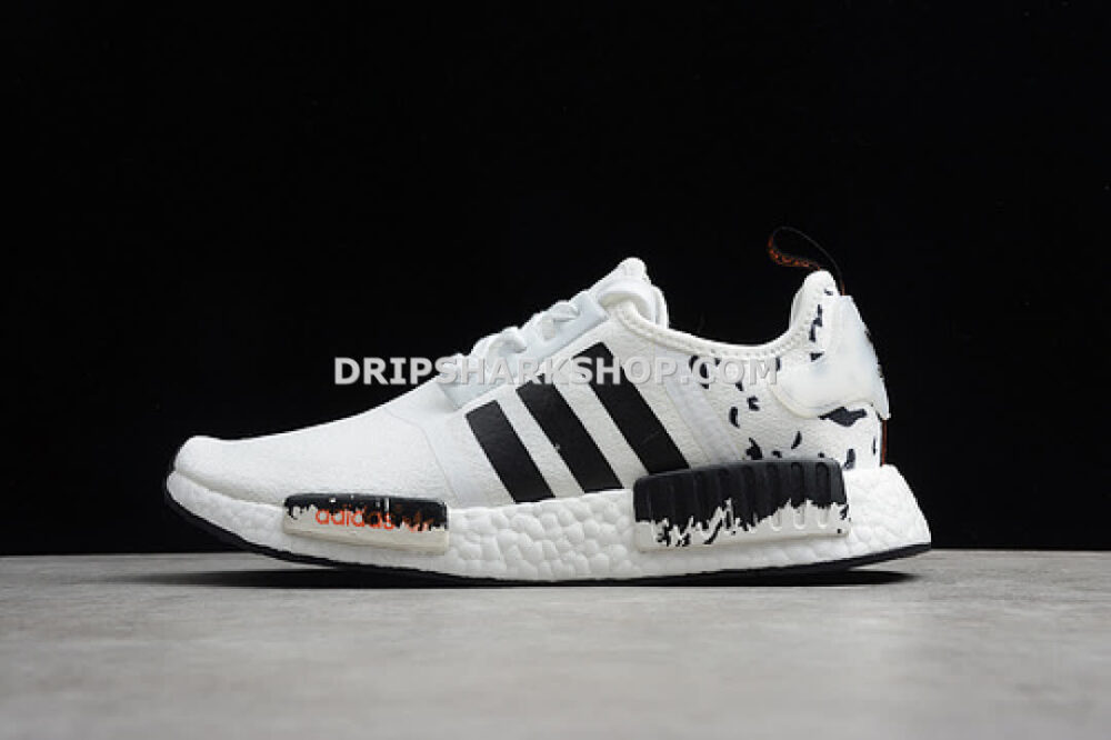 Adidas NMD R1 Shoes Footwear White Core Black