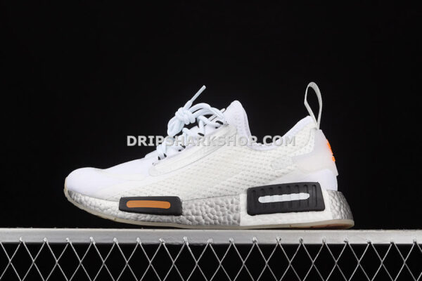 Adidas Nasa X NMD R1 Spectoo Footwear White Footwear White Core Black - Blanco
