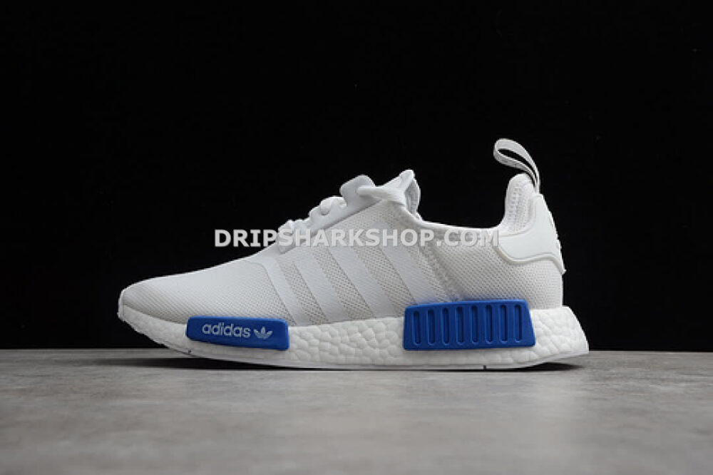 Adidas NMD R1 Cloud White Bright Blue