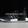 Adidas NMD R1 Shoes Core Black Cloud White