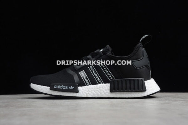 Adidas NMD R1 Shoes Core Black Cloud White