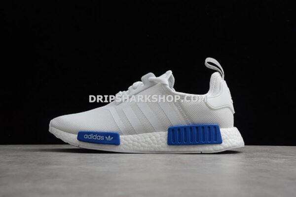 Adidas NMD R1 Cloud White Bright Blue