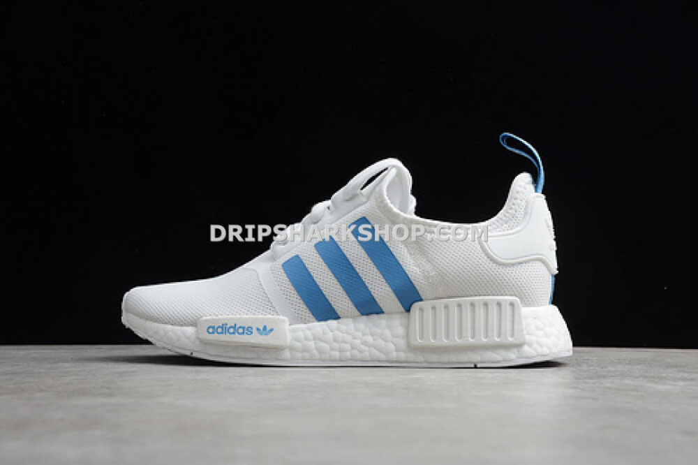Adidas NMD R1 J Shoes Cloud White Blue