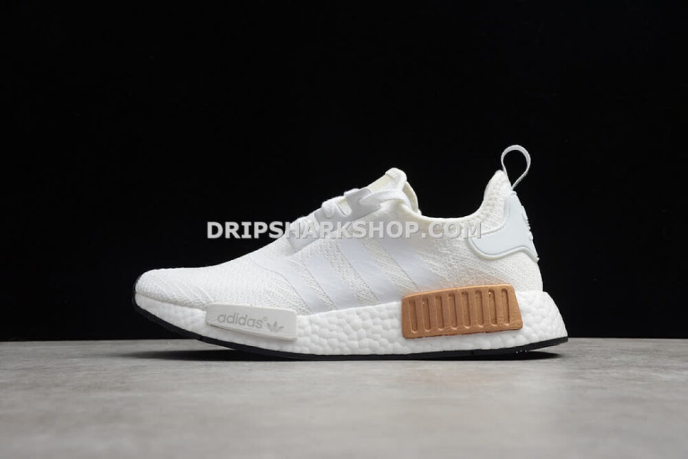 Adidas NMD R1 Shoes Cloud White Cloud White Pink
