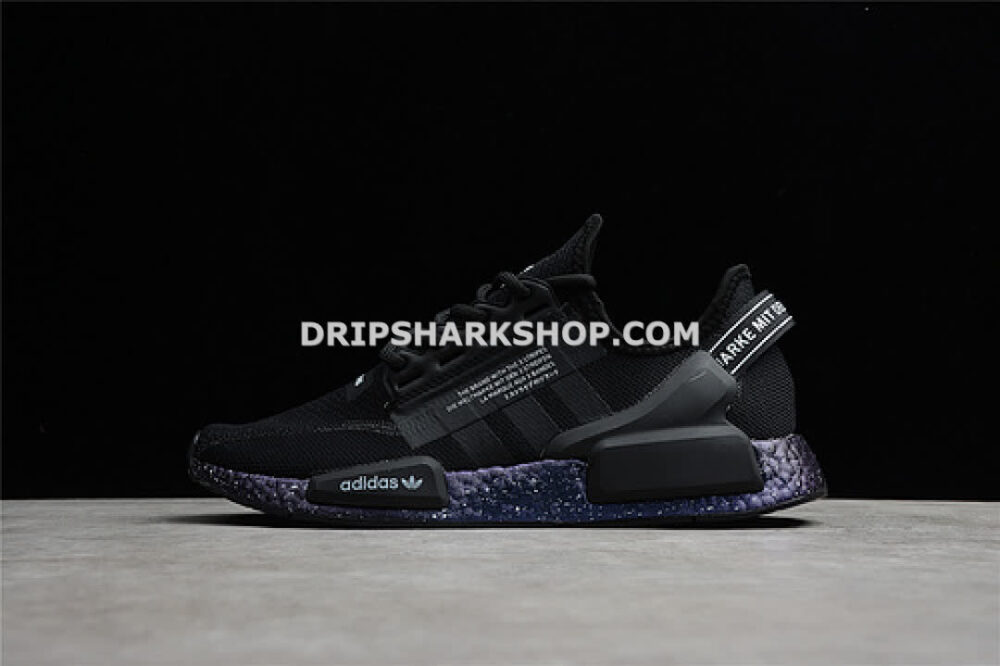 Adidas NMD R1 V2 Shoes Core Black Supplier Colour Cloud White