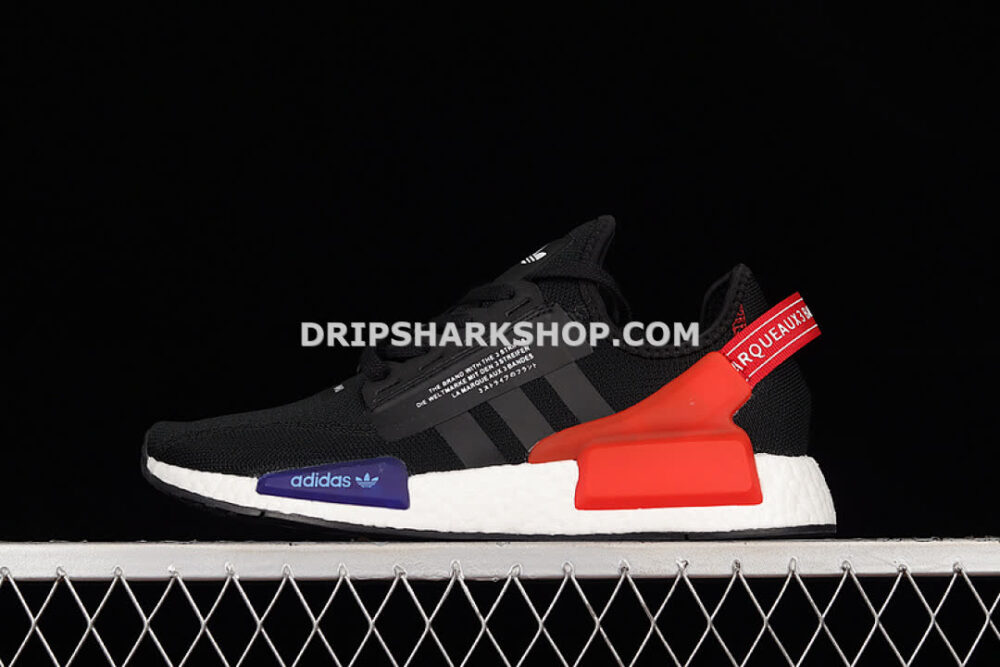 Adidas NMD R1 V2 Shoes Core Black Core Black Cloud White