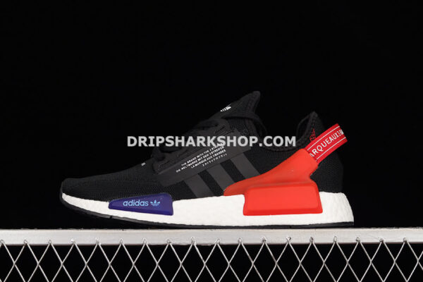 Adidas NMD R1 V2 Shoes Core Black Core Black Cloud White