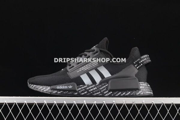 Adidas R1 Boost V2 Black Black Black - Negro