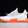 Adidas NMD R1 V2 Cloud White Orange