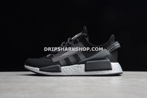 Adidas NMD R1 V2 Shoes Core Black Cloud White