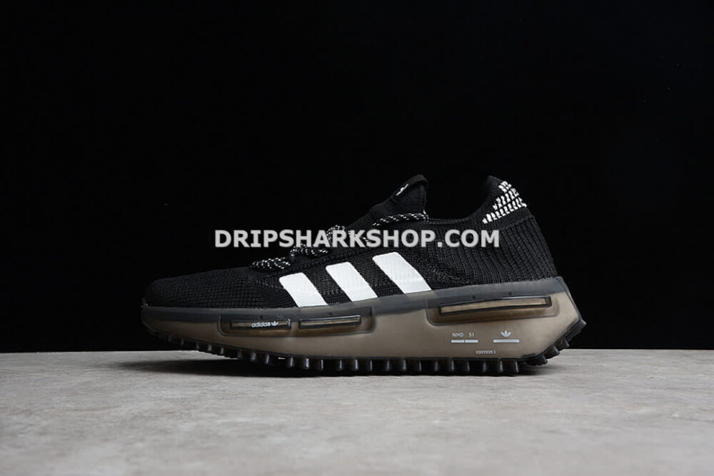 Adidas NMD S 1 Edition Shoes Core Black Core Black Cloud White