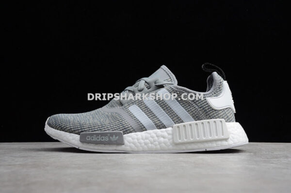 Adidas NMD R1 Glitch Camo Solid Grey White
