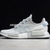 Adidas NMD R1 V2 Shoes Grey Two Silver Metallic Core Black