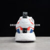 Adidas NMD R1 Shoes Off White Core Black Lush Blue