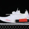 Adidas NMD R1 Boost White Red Black