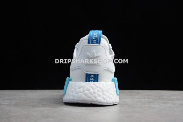 Adidas NMD R1 Shoes Footwear White Footwear White Blue Glow