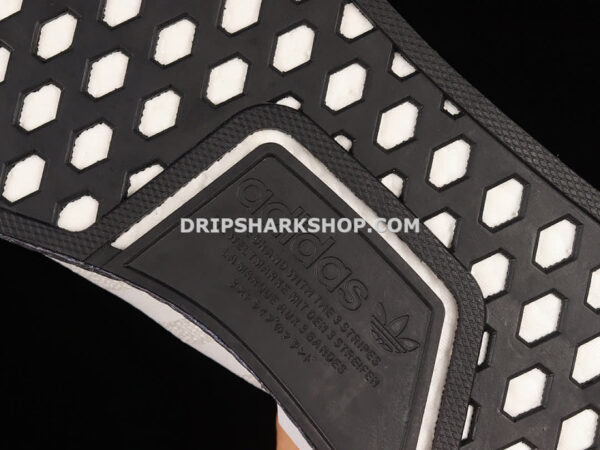 Adidas NMD R1 V2 White Speckled Core Black Supplier Colour Cloud White