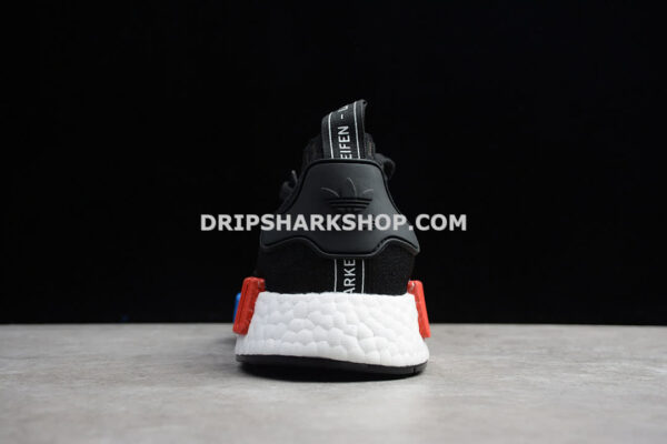 Adidas NMD R1 Runner PK Core Black Core Black Lush Red