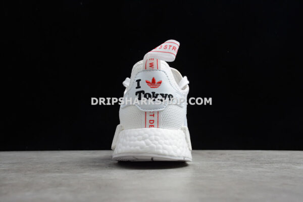 Adidas NMD R1 Tokyo Shoes Cloud White Red Cloud White