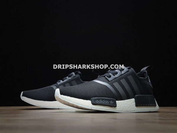 Adidas NMD R1 Shoes Trace Gret Metallic Trace Grey Metallic White