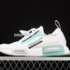 Adidas NMD R1 Spectoo Shoes Cloud White Cyan Black