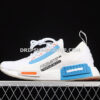 Adidas NMD R1 Spectoo Shoes Footwear White Solar Red Shock Blue