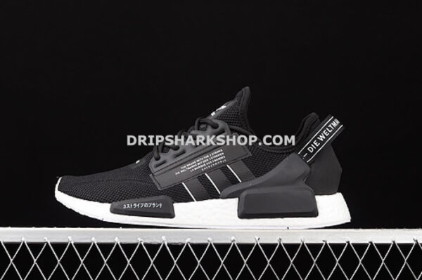Adidas NMD R1 V2 Shoes Core Black Cloud White Core Black
