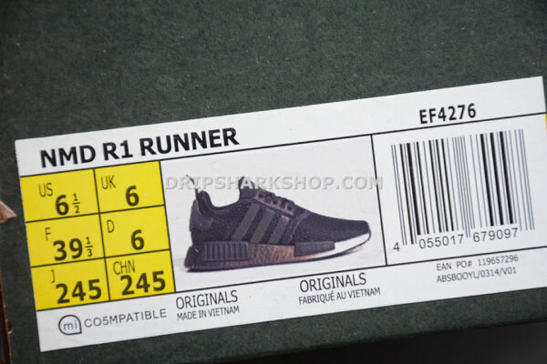 Adidas NMD R1 Shoes Core Black Core Black Cloud White