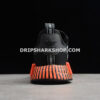 Adidas NMD Ri Shoes Core Black Cloud White Orange - Negro