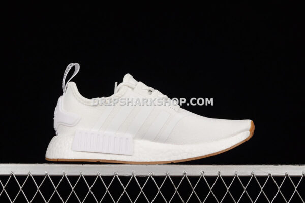 Adidas NMD R1 Primeblue Shoes Cloud White Cloud White Gum