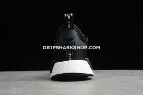 Adidas NMD R1 Shoes Core Black Cloud White