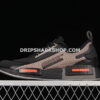 Adidas NMD R1 Spectoo Shoes Core Black Grey Five Solar Red