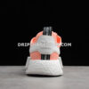 Adidas NMD R1 Shoes Sun Glow Core Black Flat White