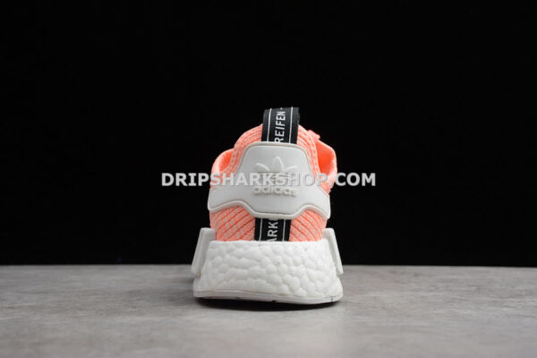 Adidas NMD R1 Shoes Sun Glow Core Black Flat White