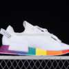Adidas NMD R1 V2 Shoes Cloud White Cloud White Multi Color