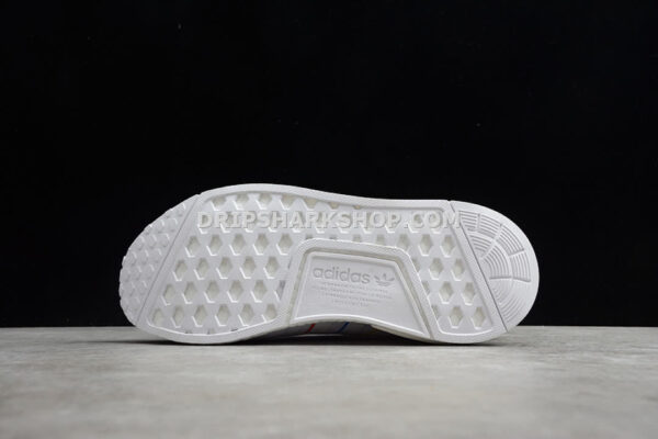 Adidas NMD R1 Shoes White Yellow Blue Red