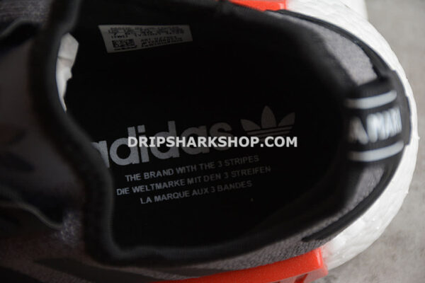 Adidas NMD R1 Shoes Grey Four Core Black Cloud White