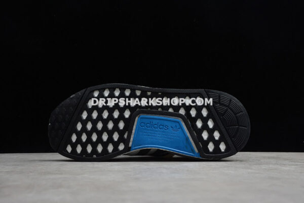 Adidas NMD R1 Shoes Cloud White Core Black Blue
