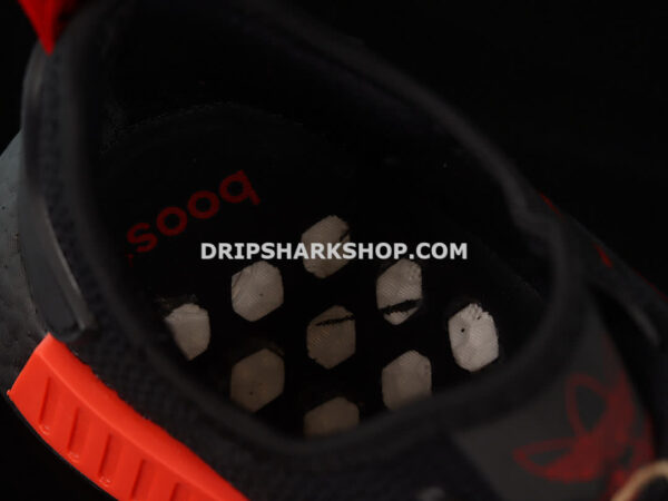 Adidas NMD R1 Core Black Core Black Red