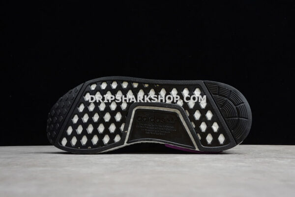 Adidas NMD R1 Black Purple Green