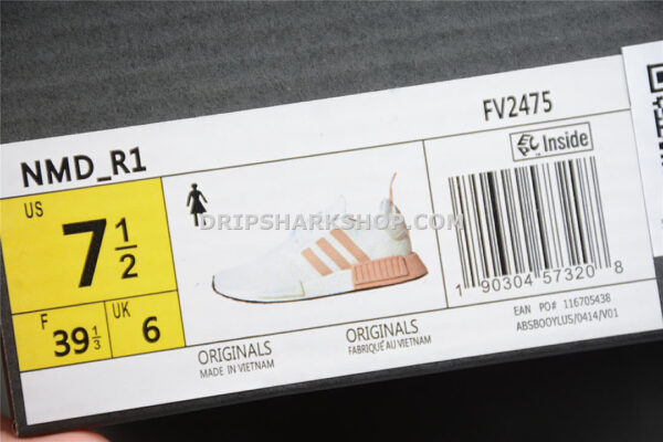 Adidas NMD R1 Shoes Cloud White Ash Pearl Cloud White