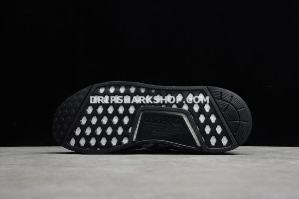 Adidas NMD R1 Shoes Core Black Scarlet Cloud White