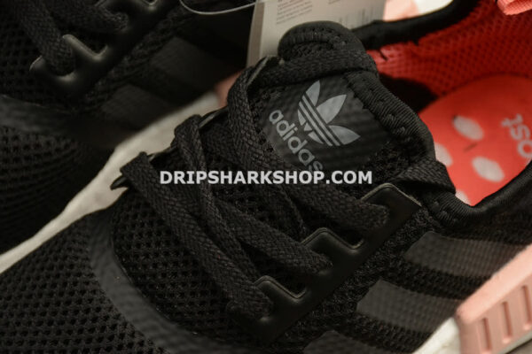 Adidas NMD R1 Boost Synthetics Wmns Core Black Peach Pink