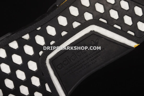 Adidas NMD R1 V2 Shoes Core Black Yellow Gradient Core Black