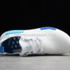 Adidas NMD R1 Shoes Footwear White Footwear White Blue Glow