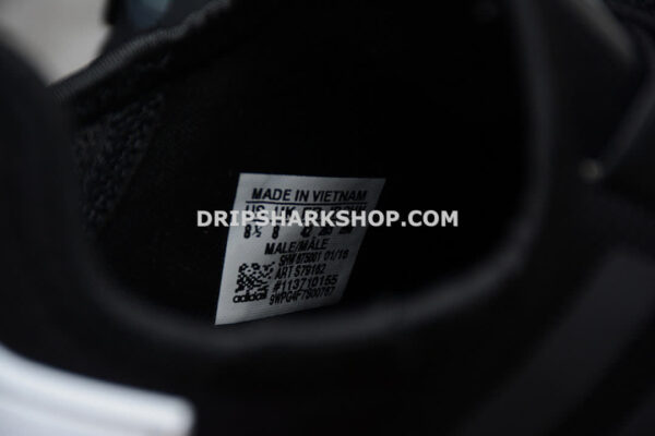Adidas NMD R1 Shoes Black White Blue