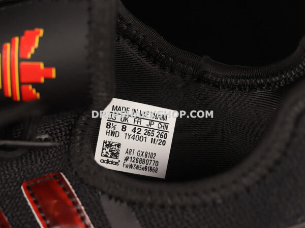 Adidas NMD R1 Boost Shoes Core Black Red Yellow