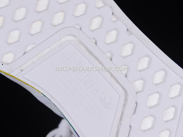 Adidas NMD R1 V2 Shoes Cloud White Cloud White Multi Color