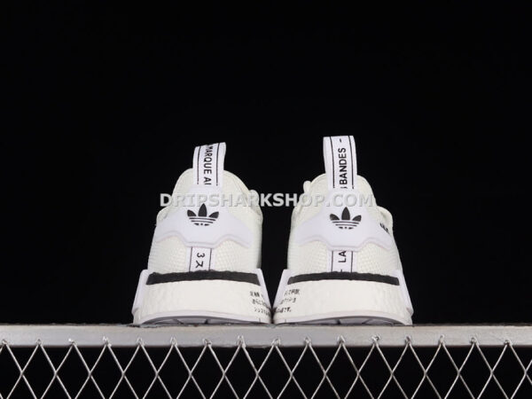 Adidas NMD R1 Boost White White Black